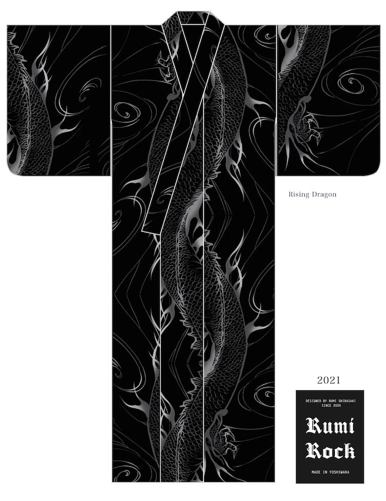 Rumi Rock ゆかたコレクション2021 ライジングドラゴン